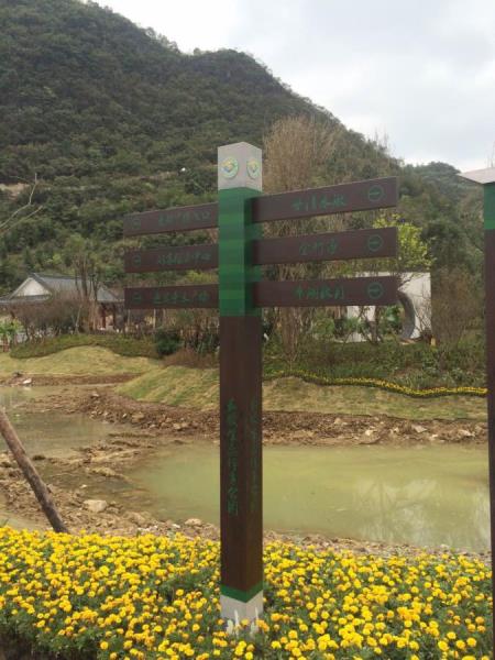 导视索引牌-长顺生态体育公园 