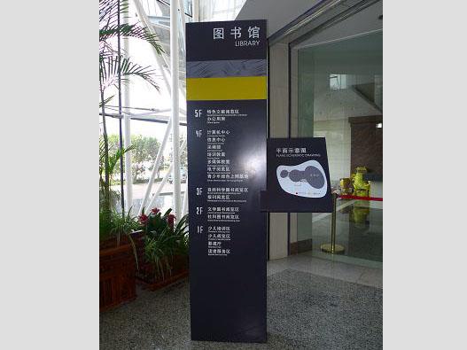 楼层索引标牌 